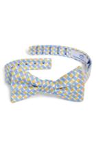Men's Southern Tide Greenbriar Neat Silk Bow Tie, Size - Yellow
