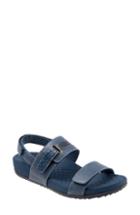Women's Softwalk Bimmer Sandal .5 M - Blue
