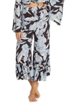 Women's Billabong Strange Talk Ruffle Hem Crop Pants - Blue