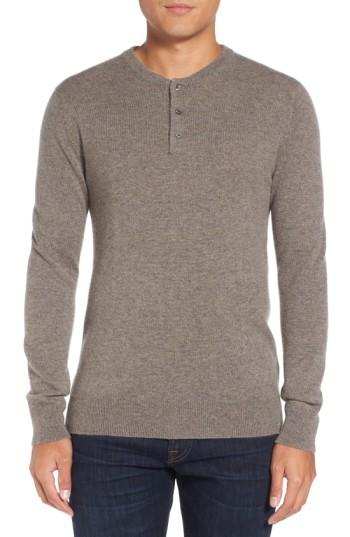 Men's Bonobos Cashmere Henley Sweater
