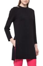 Women's Akris Punto Choker Neck Tunic Dress - Black