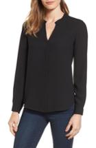 Women's Anne Klein Mix Media Blouse