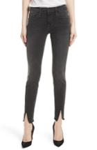 Women's Frame Le Skinny De Jeanne Raw Front Split Skinny Jeans