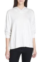 Women's Eileen Fisher Hooded Pullover, Size - Grey