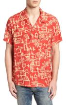 Men's Levi's Vintage Clothing 1940's Hawaiian Shirt - Red