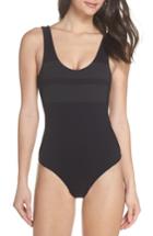 Women's Hurley Quick Dry Block Party One-piece Swimsuit - Black