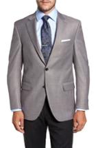 Men's Peter Millar Classic Fit Houndstooth Wool Sport Coat R - Blue