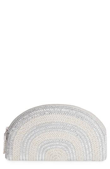 Eric Javits Croissant Clutch - Metallic