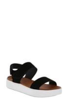Women's Mia Troy Slingback Platform Sandal M - Black