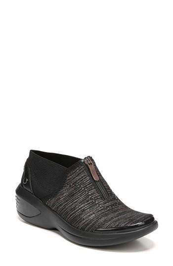 Women's Bzees Fling Wedge Sneaker M - Black