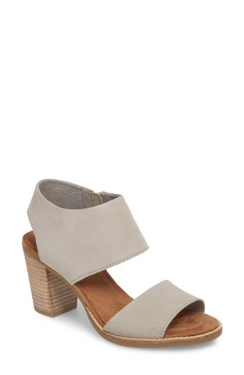 Women's Toms Majorca Sandal .5 B - Grey