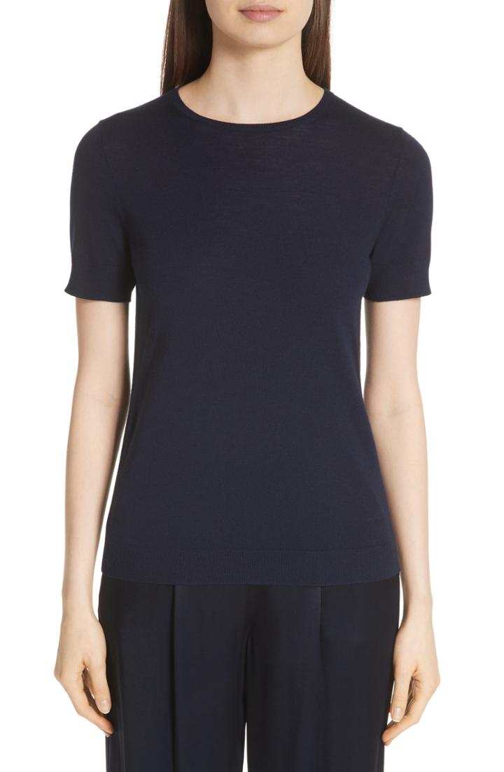 Women's St. John Collection Jersey Top - Blue