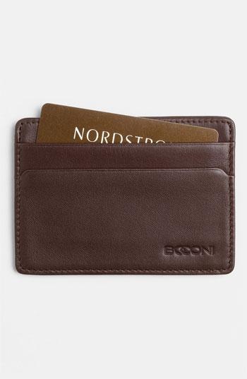 Men's Boconi 'collins' Calfskin Card Case -