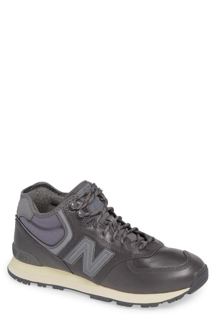 Men's New Balance 574 Mid Sneaker D - Grey