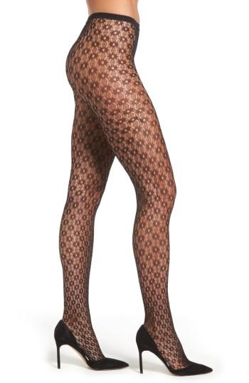 Women's Sarah Borghi Elisa Tights /x-large - Black