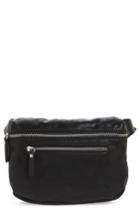 Chelsea28 Cara Faux Leather Belt Bag - Black