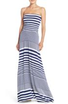 Women's Felicity & Coco Stripe Strapless Maxi Dress - Blue