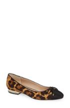 Women's Karl Lagerfeld Paris Nantes Genuine Calf Hair Flat