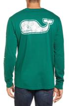 Men's Vineyard Vines Vintage Fill Whale Graphic Pocket T-shirt, Size - Green