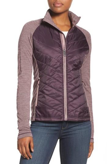 Women's Smartwool Propulsion 60 Jacket - Burgundy