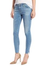 Women's Ag The Legging Ripped Ankle Skinny Jeans - Blue