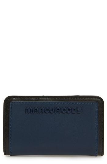 Marc Jacobs Sport Compact Leather Wallet - Blue
