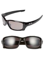 Women's Oakley Straightlink 61mm Polarized Sunglasses - Black/ Torch Iridium P