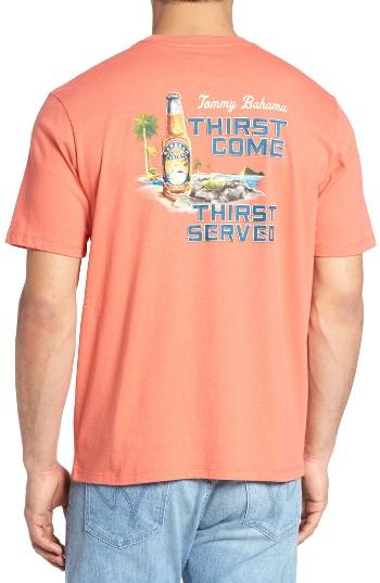 Men's Tommy Bahama Thirst Come Thirst Served T-shirt - Orange