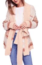 Women's Free People Cozy Cabin Cardigan - Ivory