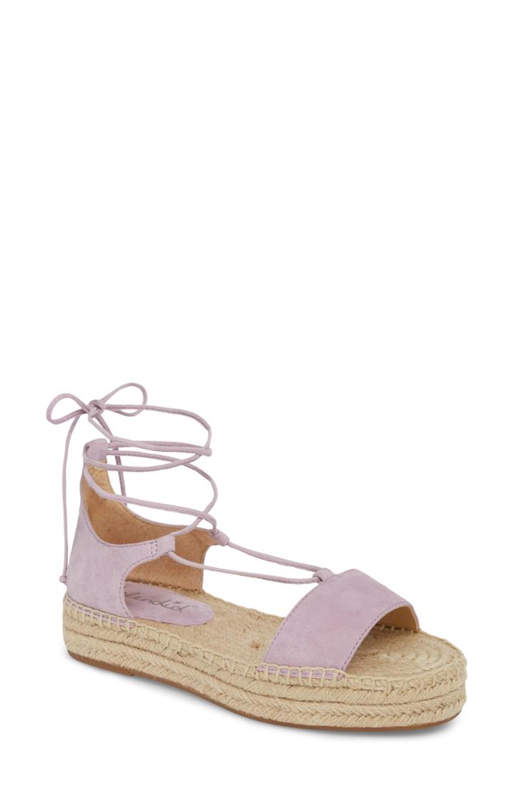 Women's Splendid Fernanda Wraparound Platform Sandal M - Purple