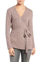 Women's Trouve Wrap Sweater, Size - Pink