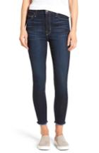 Women's Parker Smith Bombshell Raw Hem Stretch Skinny Jeans - Blue