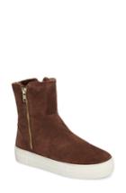 Women's Jslides Allie Faux Fur Lined Platform Boot .5 M - Brown