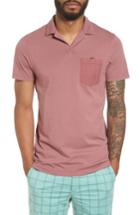 Men's Ted Baker London Stelly Modern Slim Fit Polo (l) - Pink