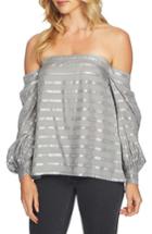 Women's 1.state Off The Shoulder Top, Size - Grey