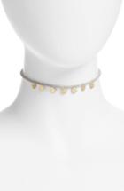 Women's Canvas Disc Choker