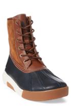 Men's Polo Ralph Lauren Declan Water Repellent Duck Boot .5 D - Brown