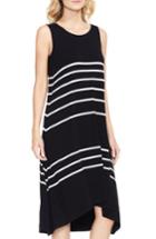 Women's Vince Camuto Stripe Tank Dress - Black