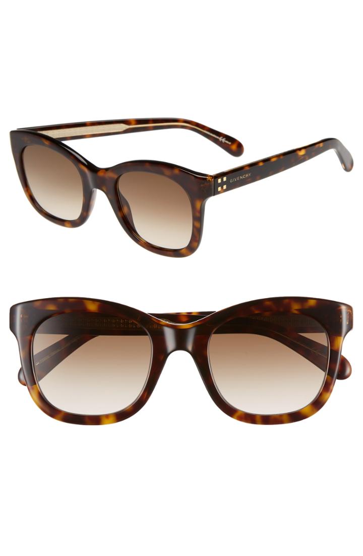Women's Givenchy Core 51mm Sunglasses - Black