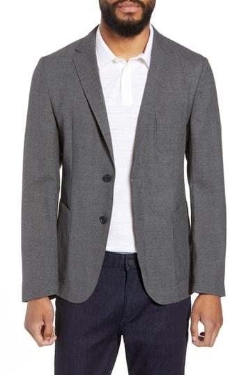 Men's Boss Noswen Slim Fit Sport Coat R - Grey