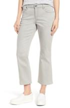 Women's Eileen Fisher Organic Cotton Blend Crop Flare Jeans - Grey