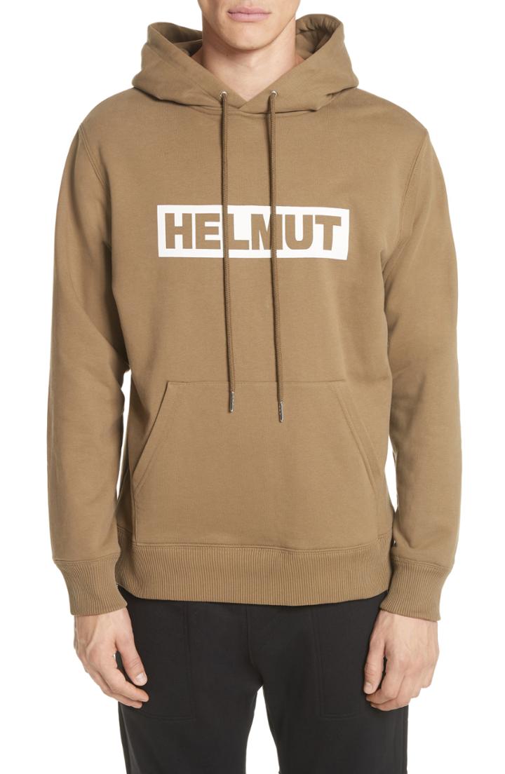 Men's Helmut Lang Logo Graphic Hoodie