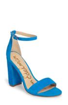 Women's Sam Edelman Yaro Ankle Strap Sandal M - Blue