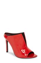 Women's Jeffrey Campbell Exhale Mule M - Red