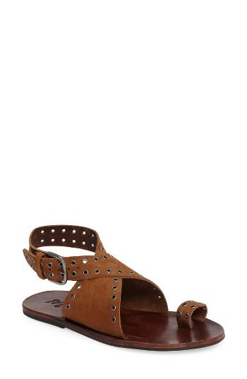 Women's Matisse Starling Grommet Sandal M - Beige