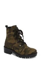 Women's Kendall + Kylie Military Boot M - Green