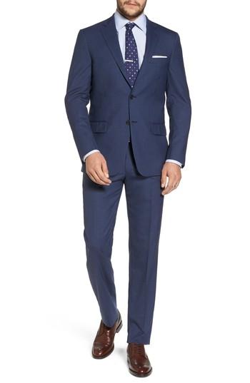 Men's Hart Schaffner Marx New York Classic Fit Check Wool Suit