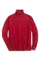 Women's J.crew Nyla Weekend Merino Turtleneck, Size - Red