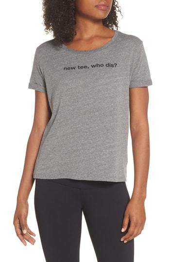 Women's Good Hyouman Devyn Who Dis Tee - Grey