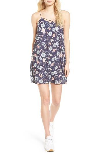 Women's Love, Fire Strappy Slipdress - Blue